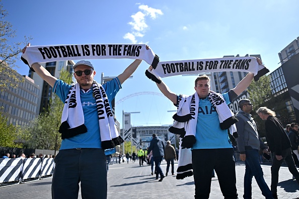 BRITAIN-HEALTH-VIRUS-FBL-ENG-LCUP-MAN CITY-SPURS