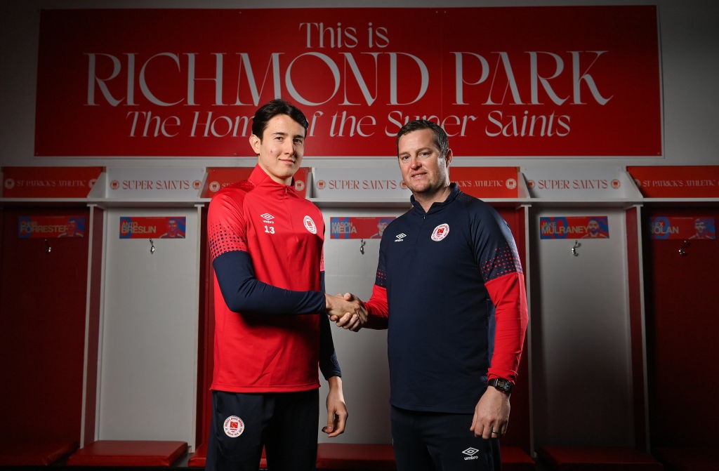St Patrick's Athletic Unveil New Loan Signing Marcelo Pitaluga