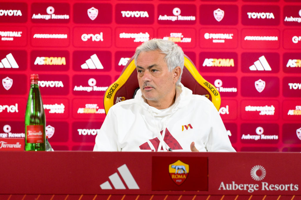 AS Roma Training Session & Press Conferenza
