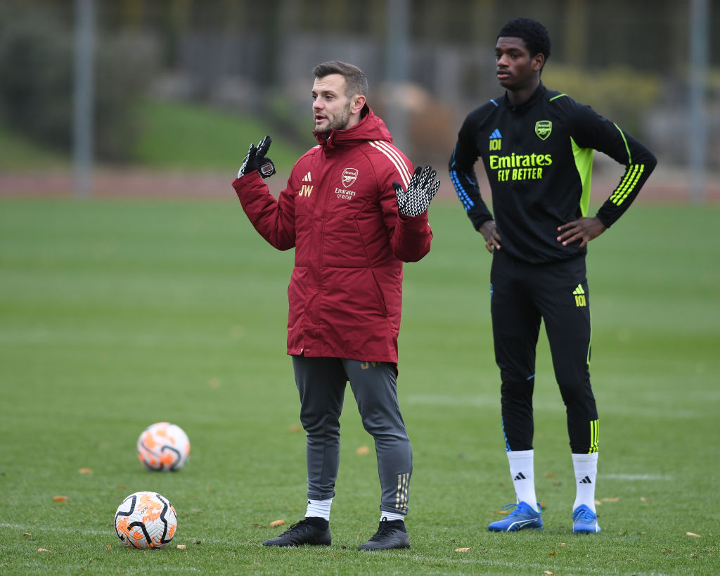 Arsenal U18 Training Session