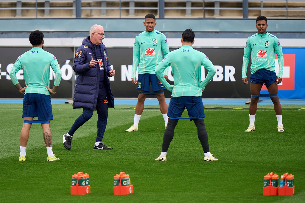 Brazil Training And Press Conference