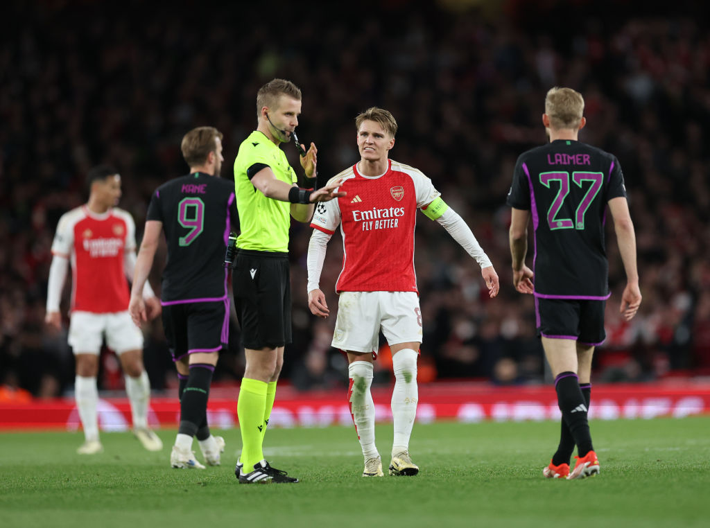 Arsenal FC v FC Bayern M¸nchen: Quarter-final First Leg - UEFA Champions League 2023/24