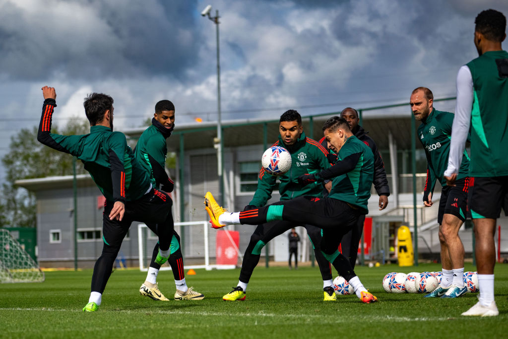 Manchester United Training Session