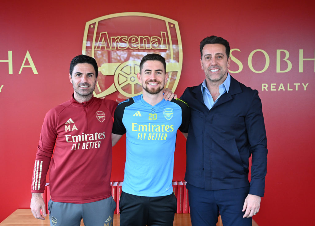 Jorginho signs contract extension at Arsenal FC