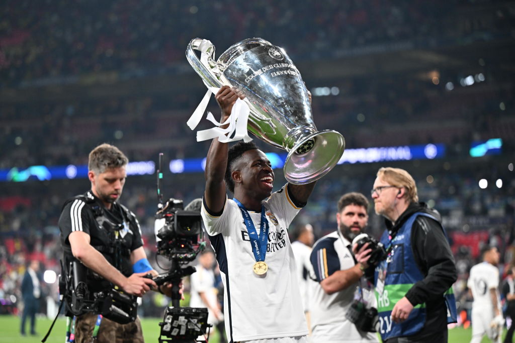 Real Madrid win 2024 UEFA Champions League trophy, beating Borussia Dortmund 2-0 in final