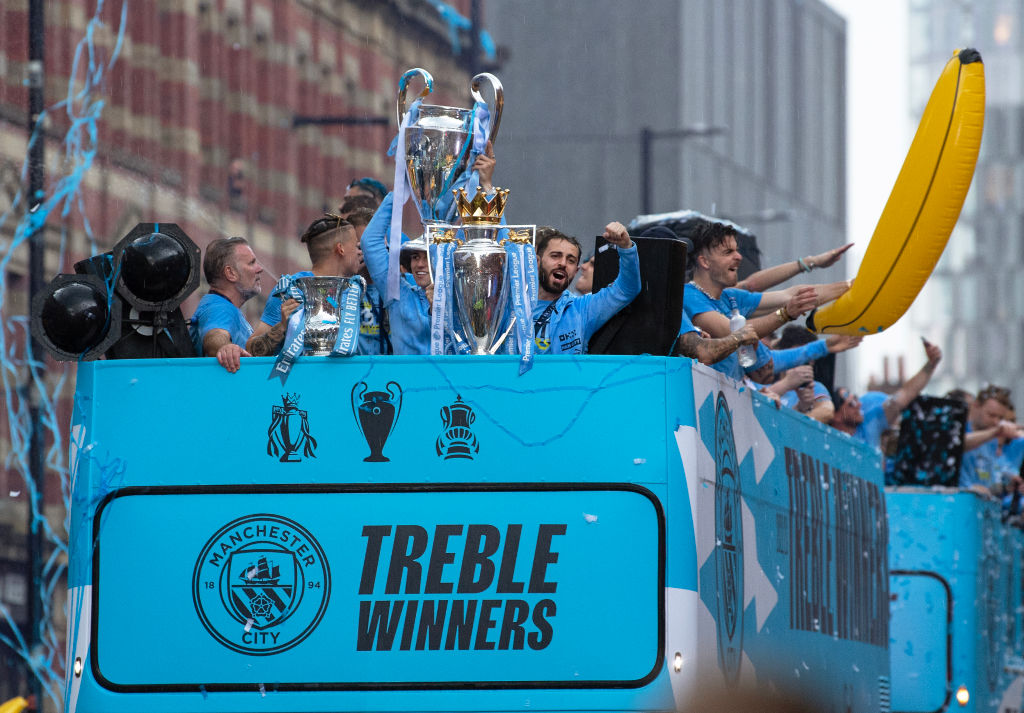 Manchester City Trophy Parade