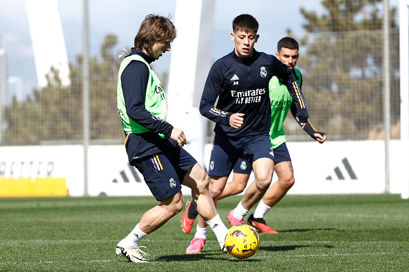 Real Madrid Training Session